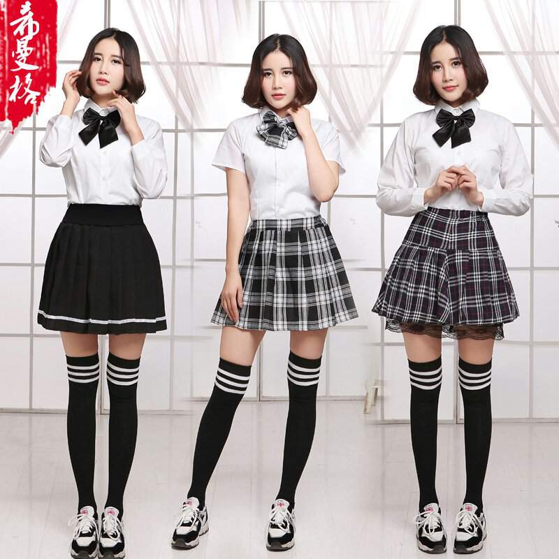 Chinese goddess school uniform strip
