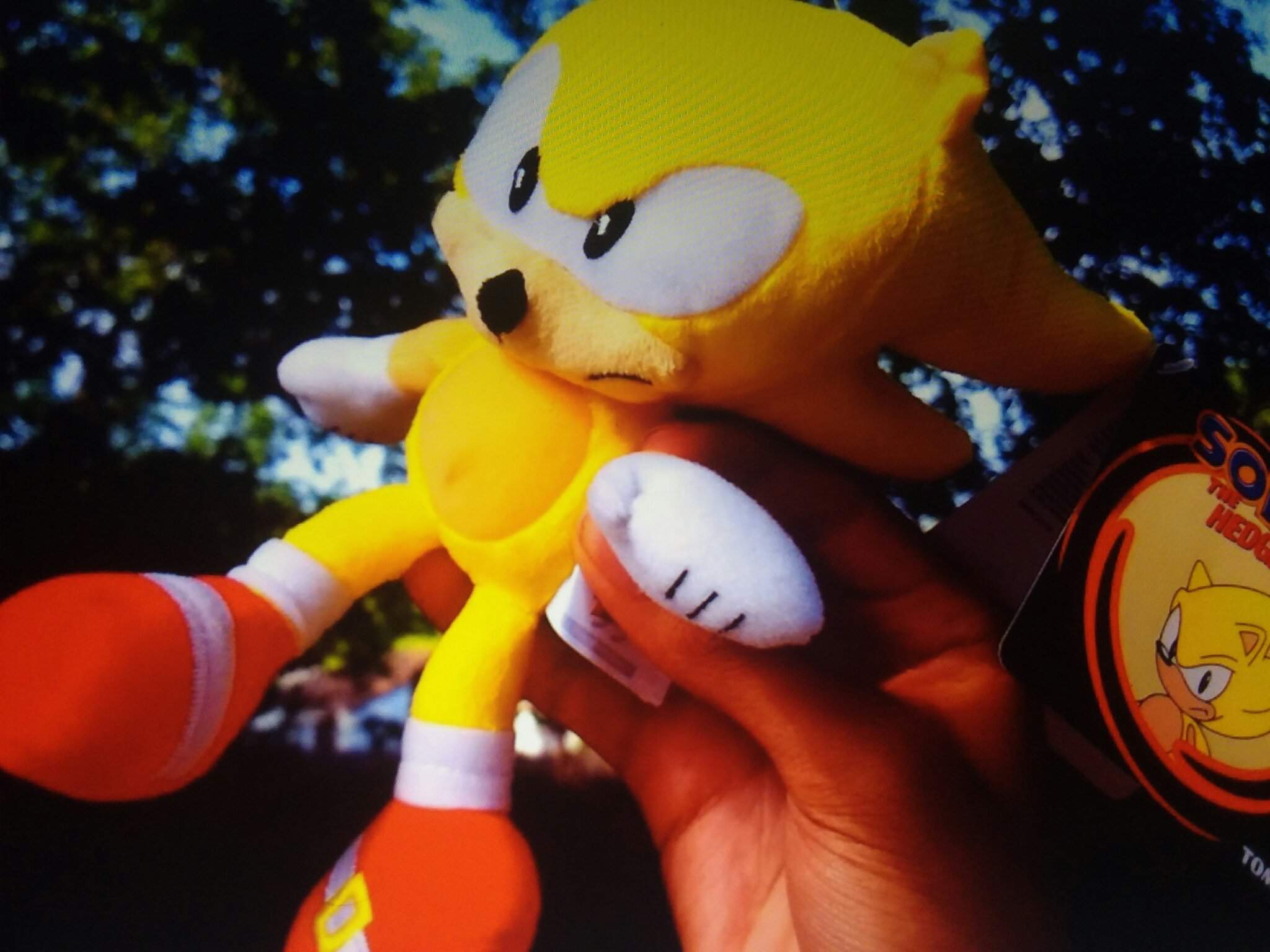 super classic sonic plush