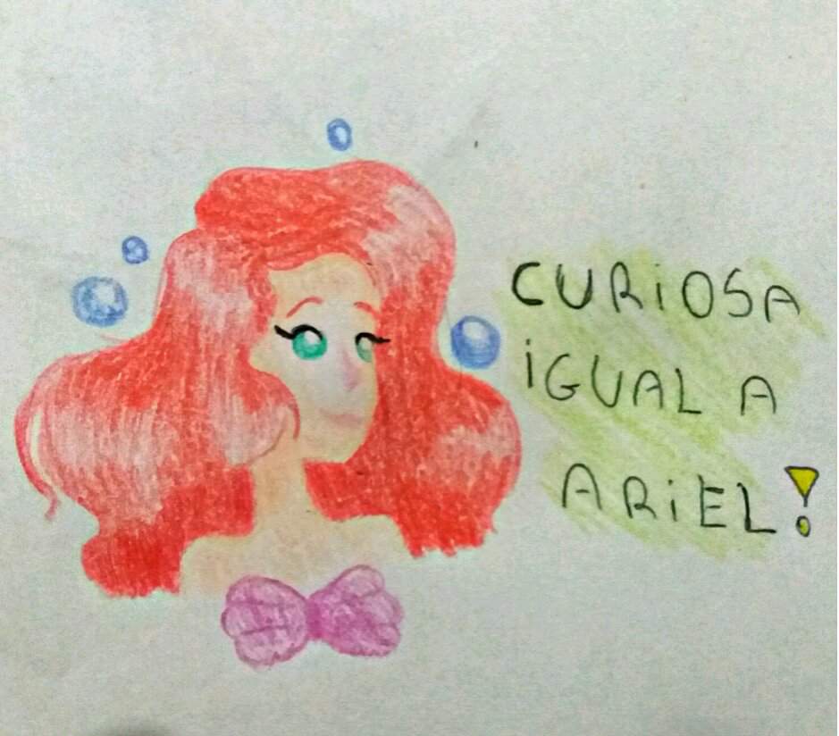 🌊Ariel Umas Das Princesas Mais Fofas E Curiosas🌊 Ariel - A Pequena ...