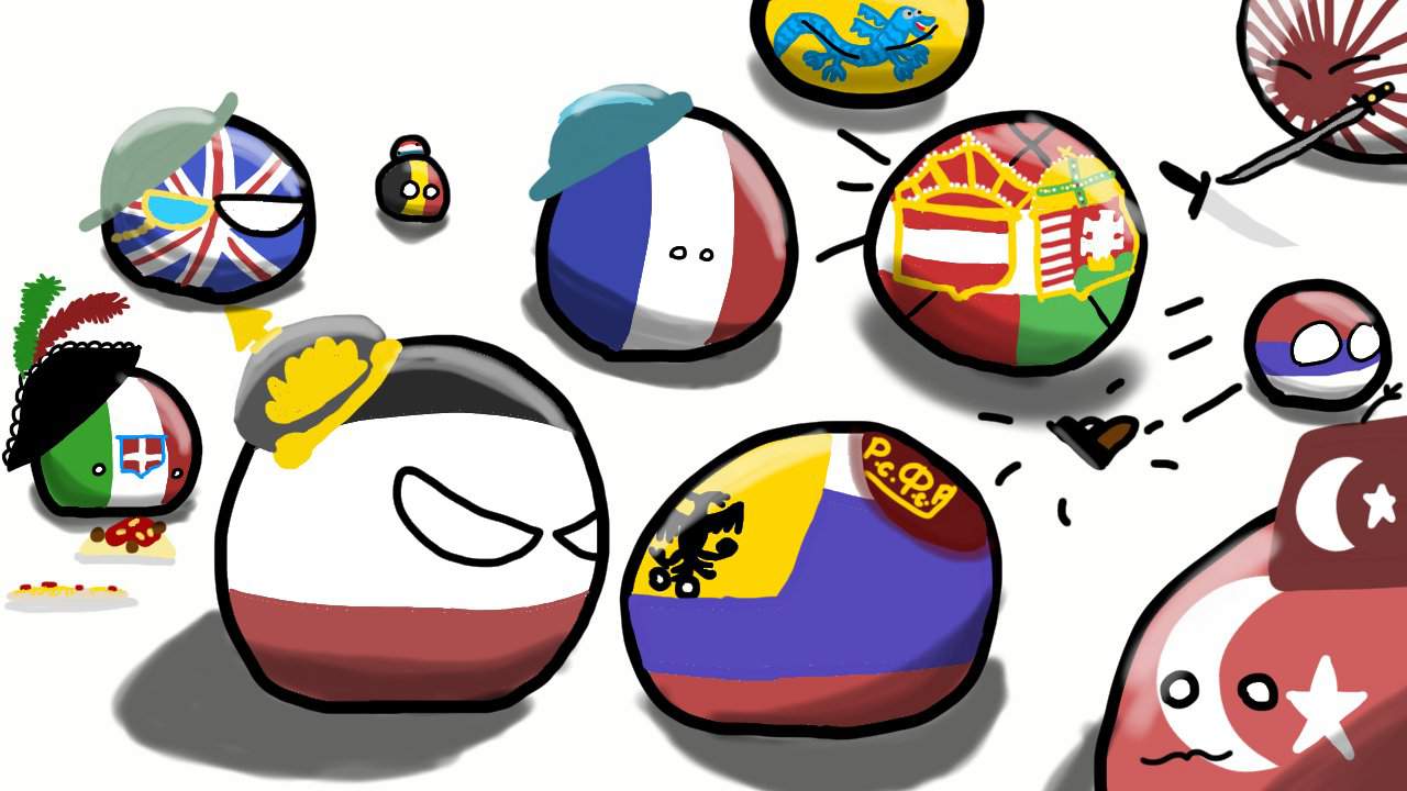 Countryball Ww1 (pls Dont Jude Me) 