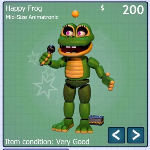 fnaf plush happy frog