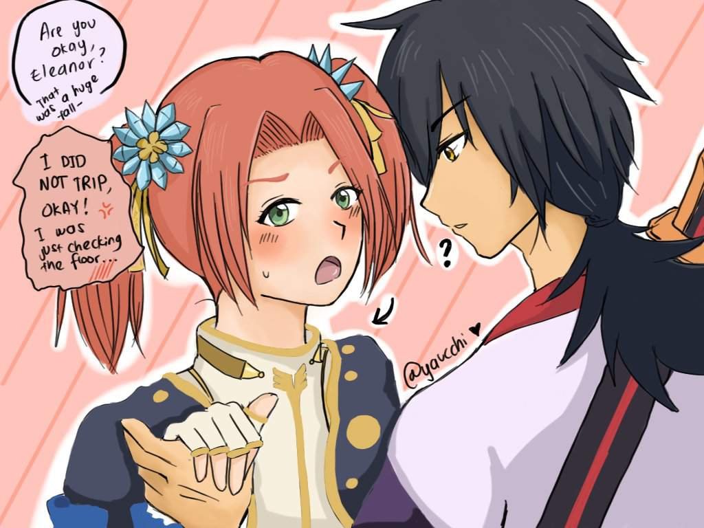 Rokuro X Eleanor Tales Of Amino