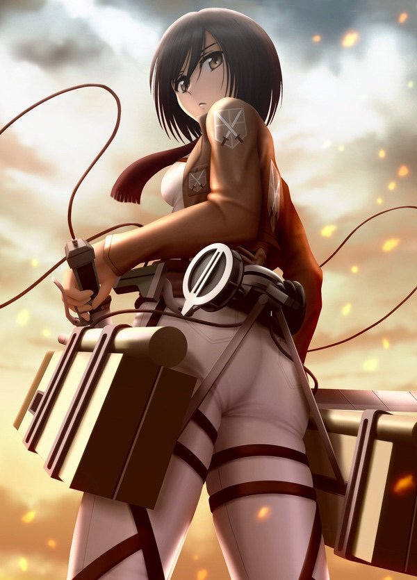 Attack on titan mikasa