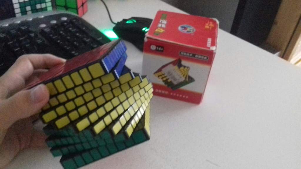 The amount of combinations on a 9x9 Rubik's cube Maths Amino Amino