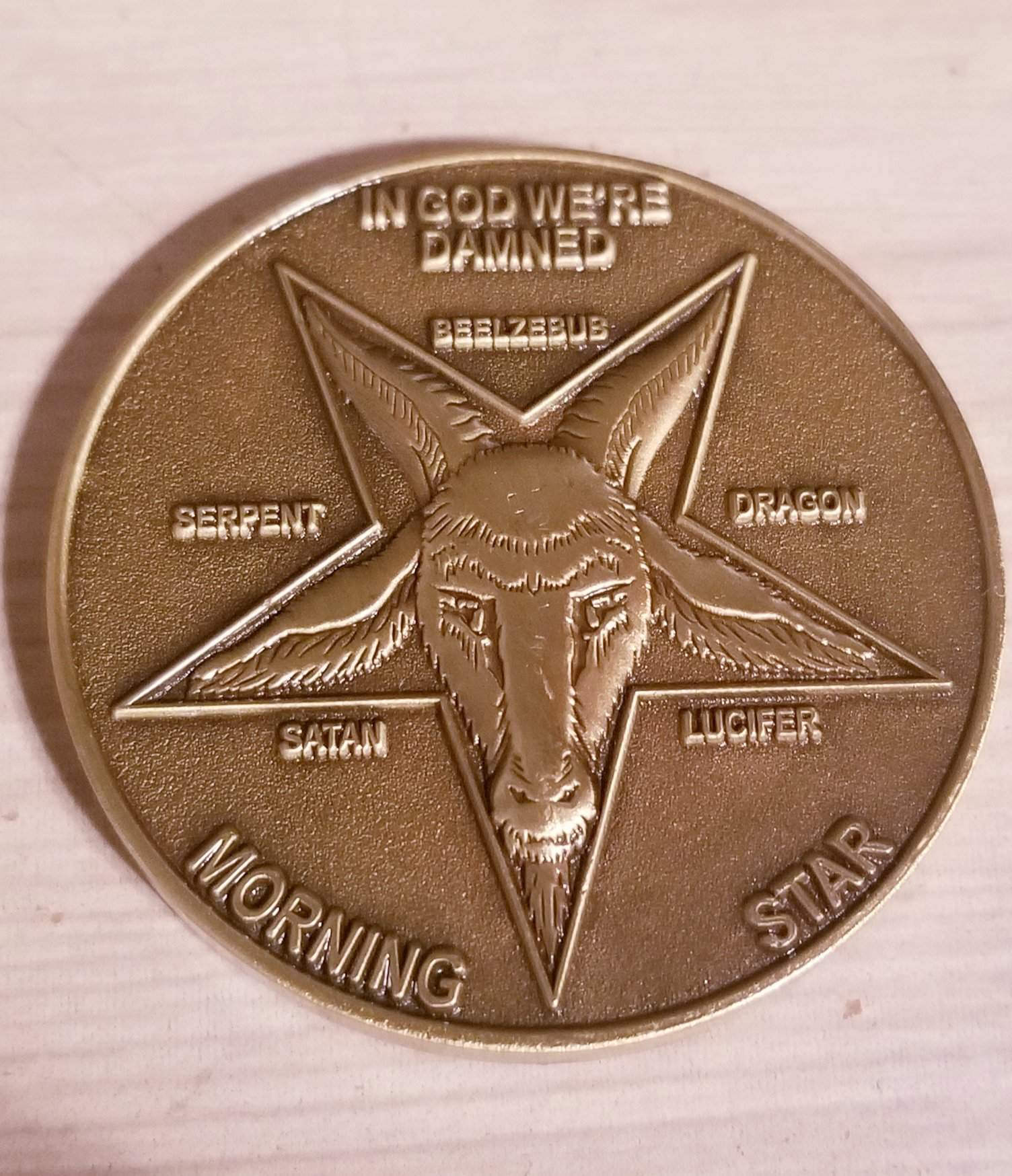 Lucifer morningstar coin
