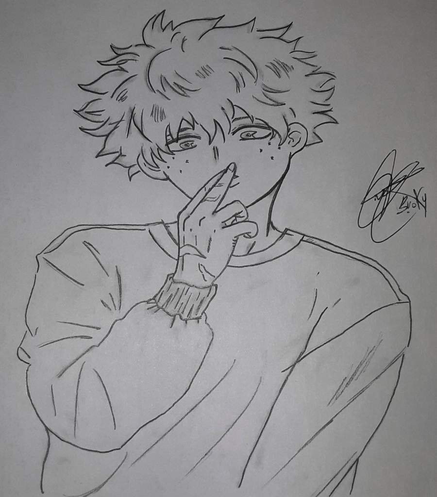 Dessin My Hero Academia Izuku Facile Izuku Midoriya | My Hero Academia [FR] Amino