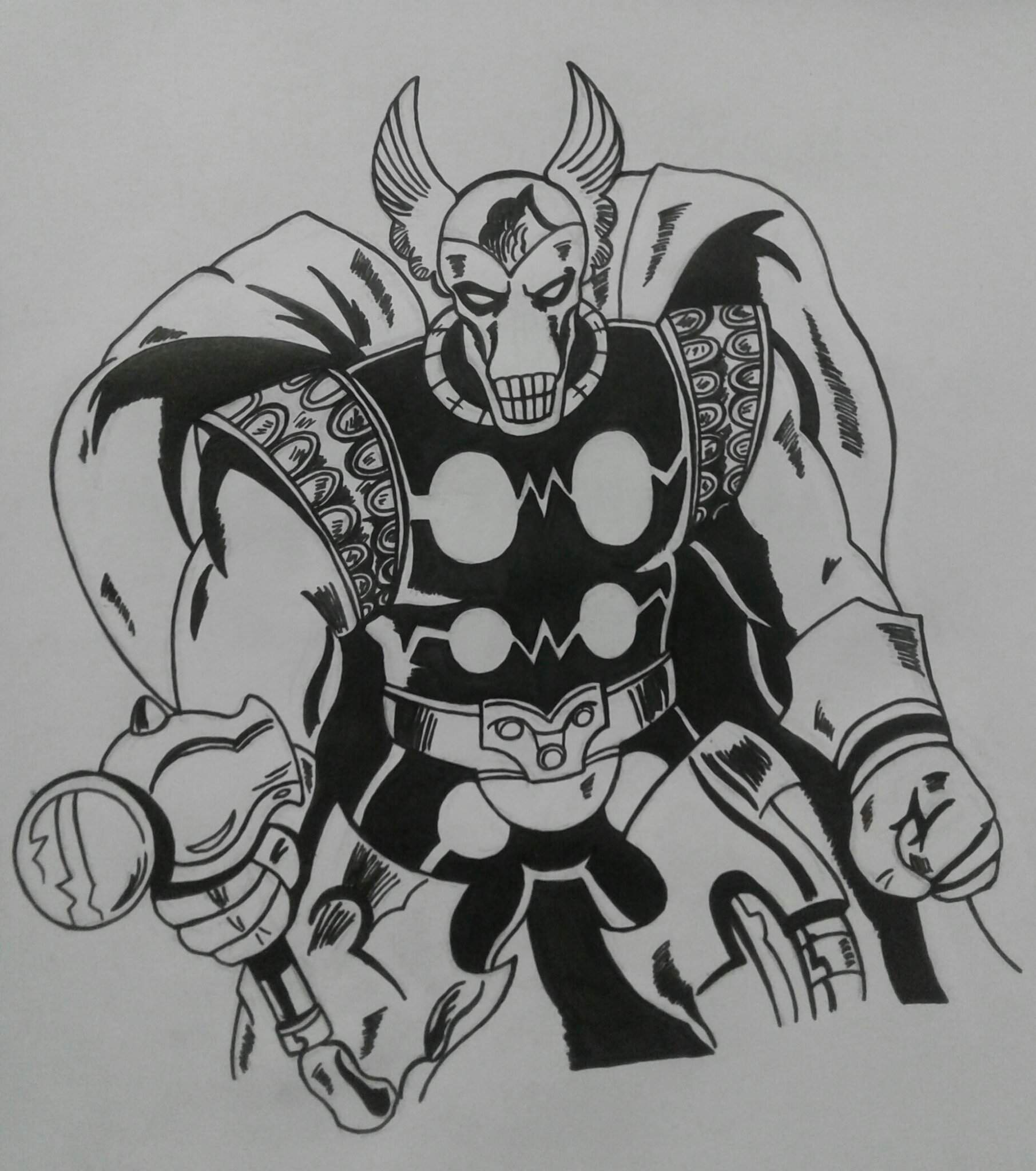 10 Epic Beta Ray Bill Coloring Pages for Action Fans