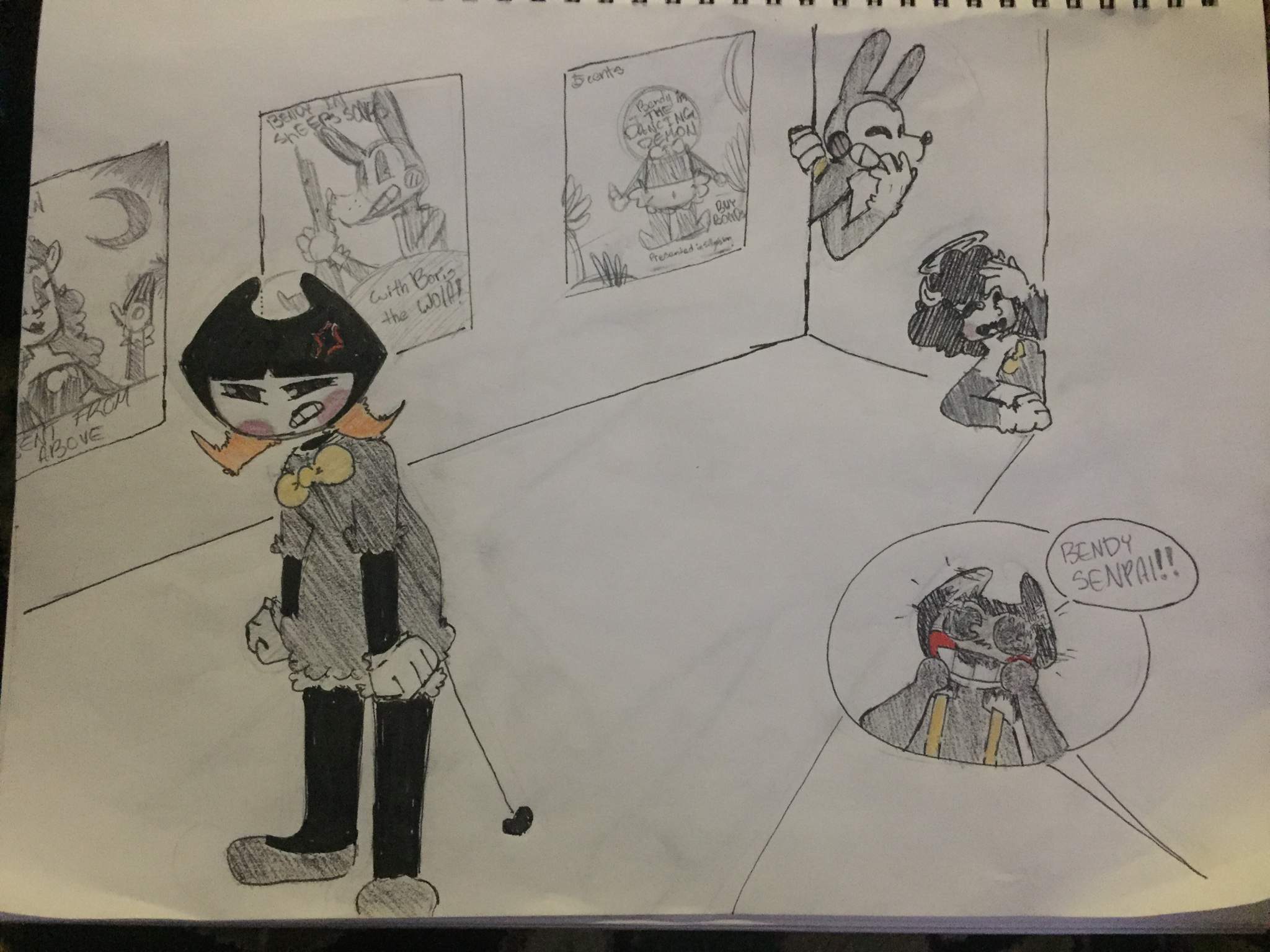 The Genderbend Challenge Entry Bendy And The Ink Machine Amino 7704