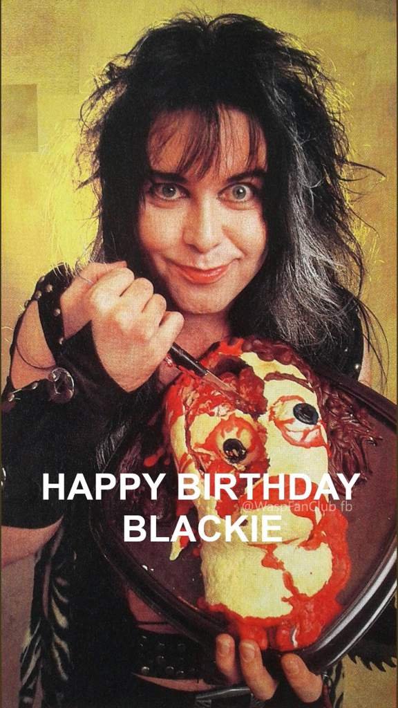 Happy 62nd Birthday Blackie Lawless | Metal Amino