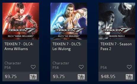 how much does season 2 of tekken 7 cost?