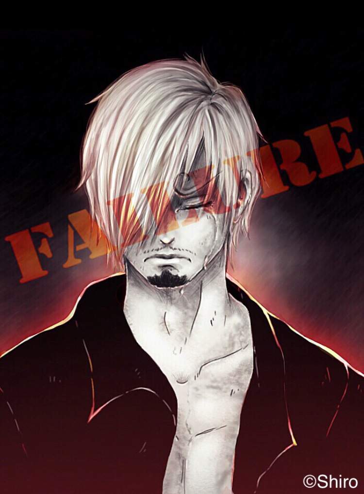 ️ Sanji • The • Failure • Drawing ️ ꧂ 