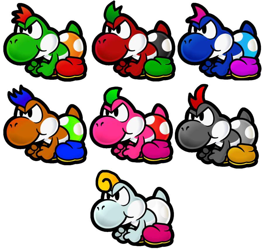 In TTYD, What Did you Name Your Yoshi Kid Mario Amino.