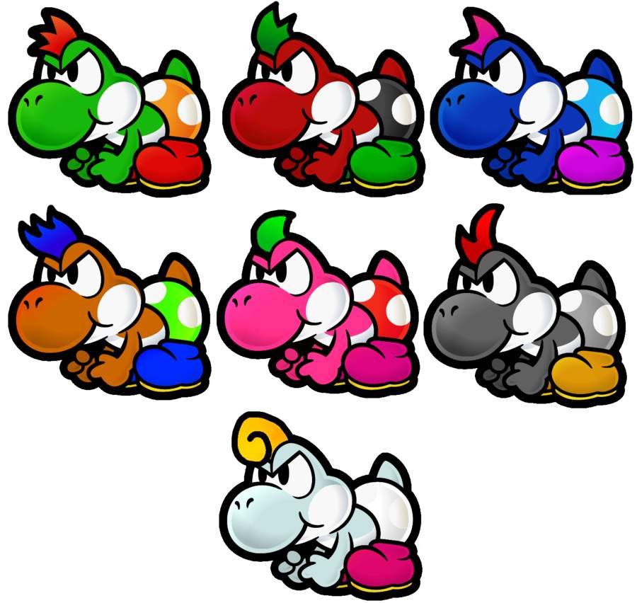 In TTYD What Did You Name Your Yoshi Kid Mario Amino
