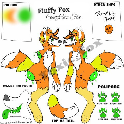 Ref sheet | Furry Amino