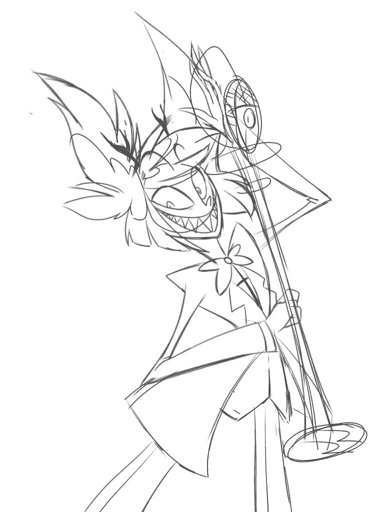 🎶🎙️ ~°·°·alastor°·°·~ 🎙️🎶 Wip Hazbin Hotel Official Amino