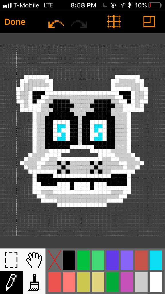 Funtime Freddy Pixel Art Five Nights At Freddy S Amino