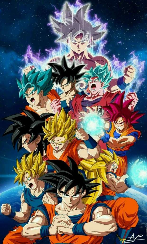 goku all forms rs studio