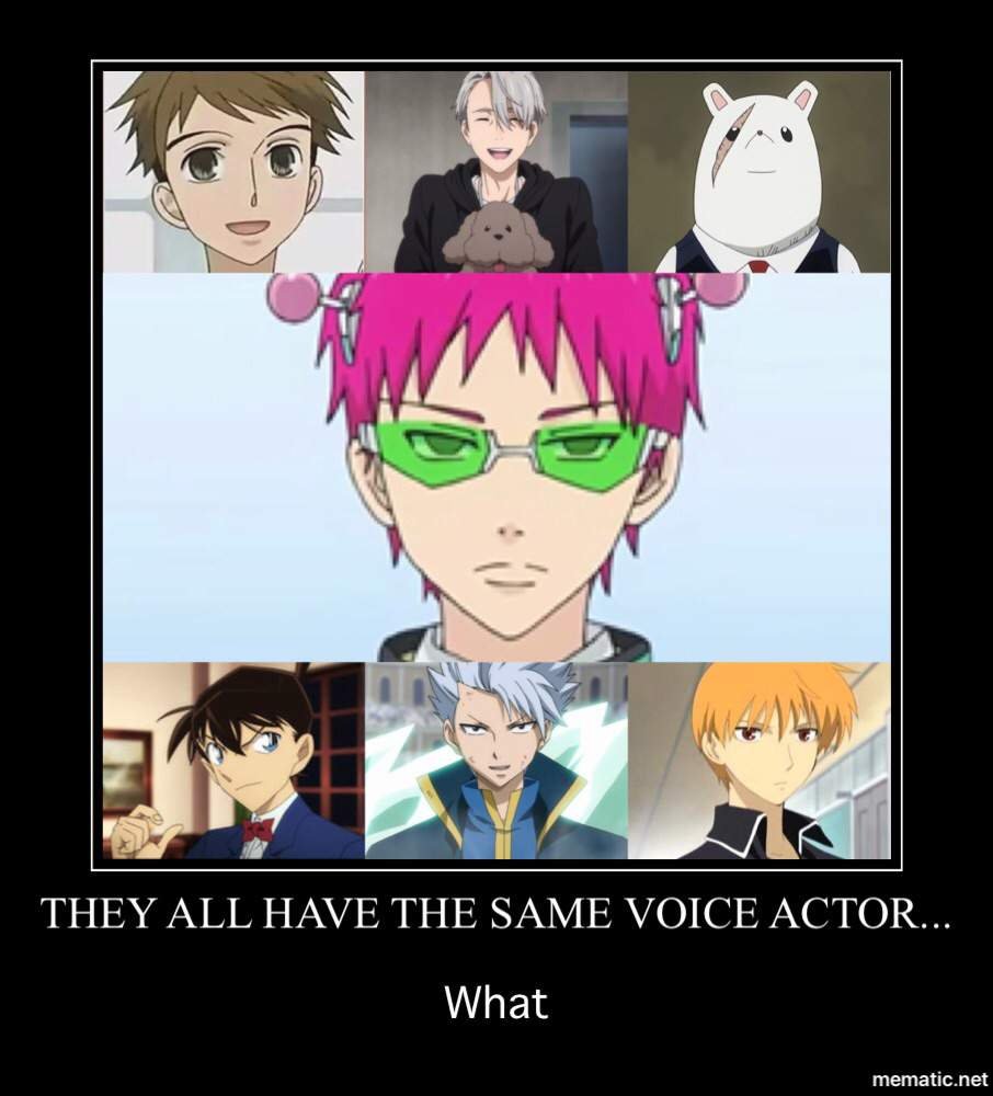 The Disastrous Life Of Saiki K Voice Actors aminoapps.com