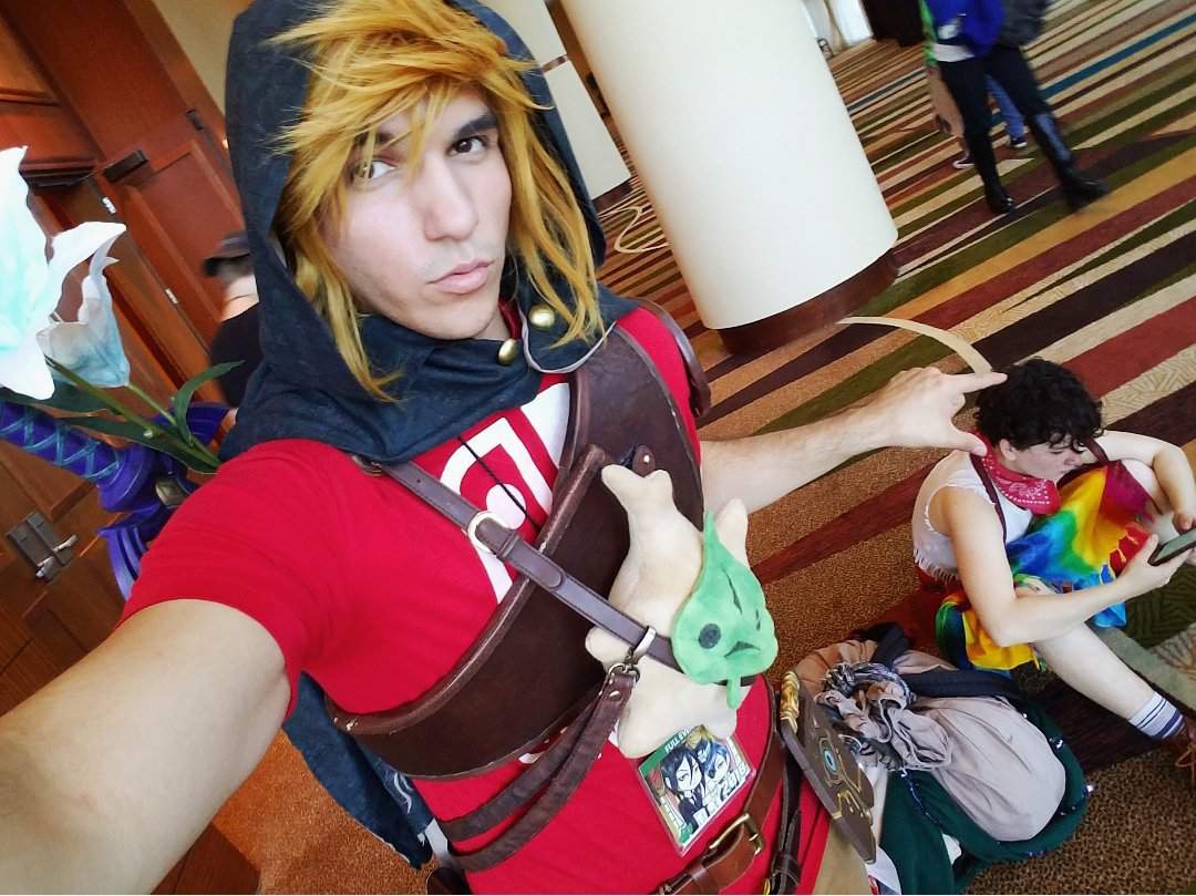 Zelda and Link parenting a lost Korok! | Cosplay Amino