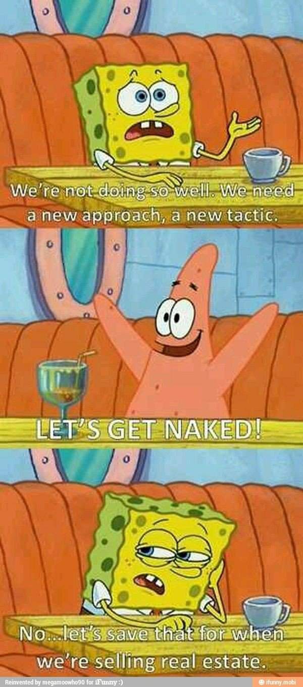 Lets Get Naked Spongebob Squarepants Amino