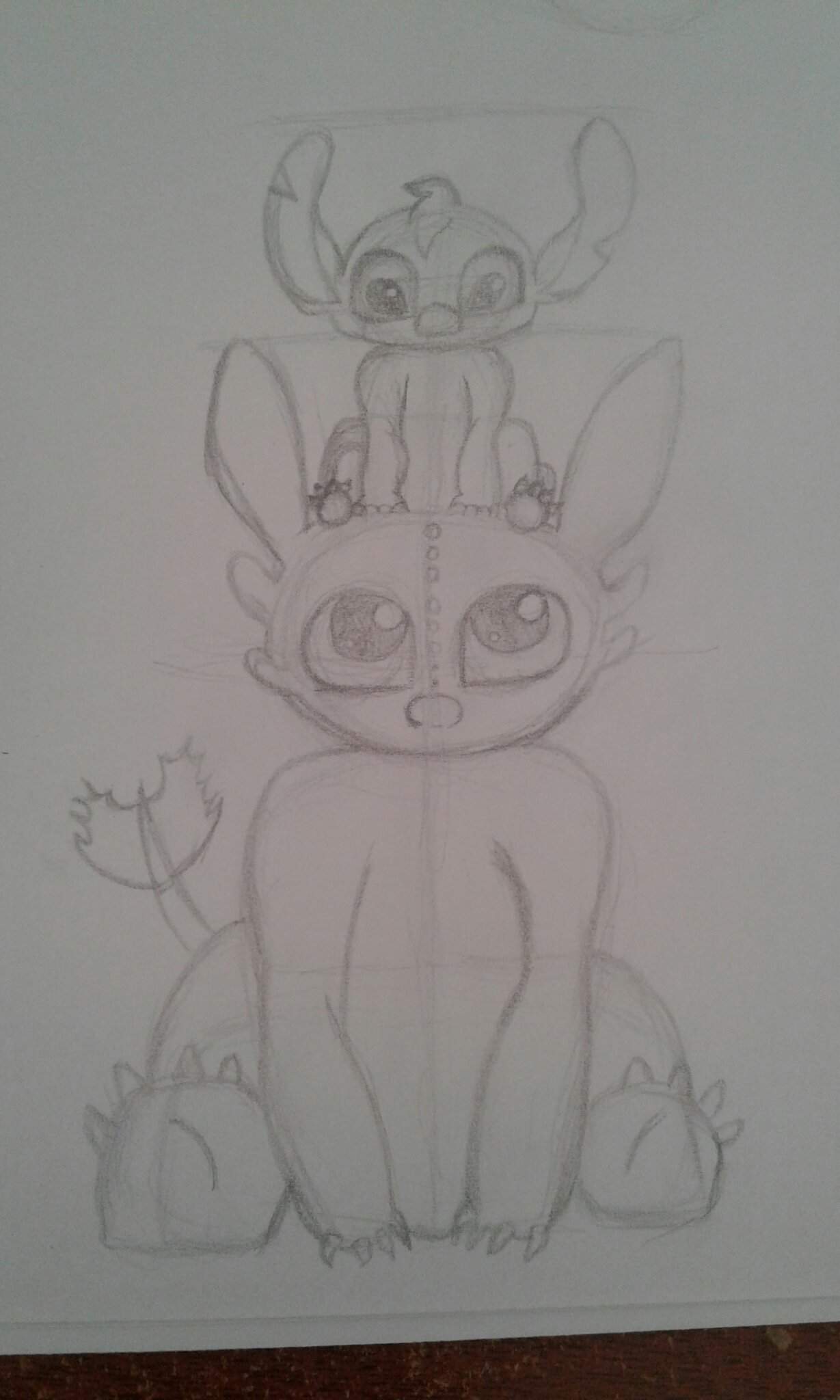 Dibujo De Stich Y Chimuelo Dibujos Y Animes Amino