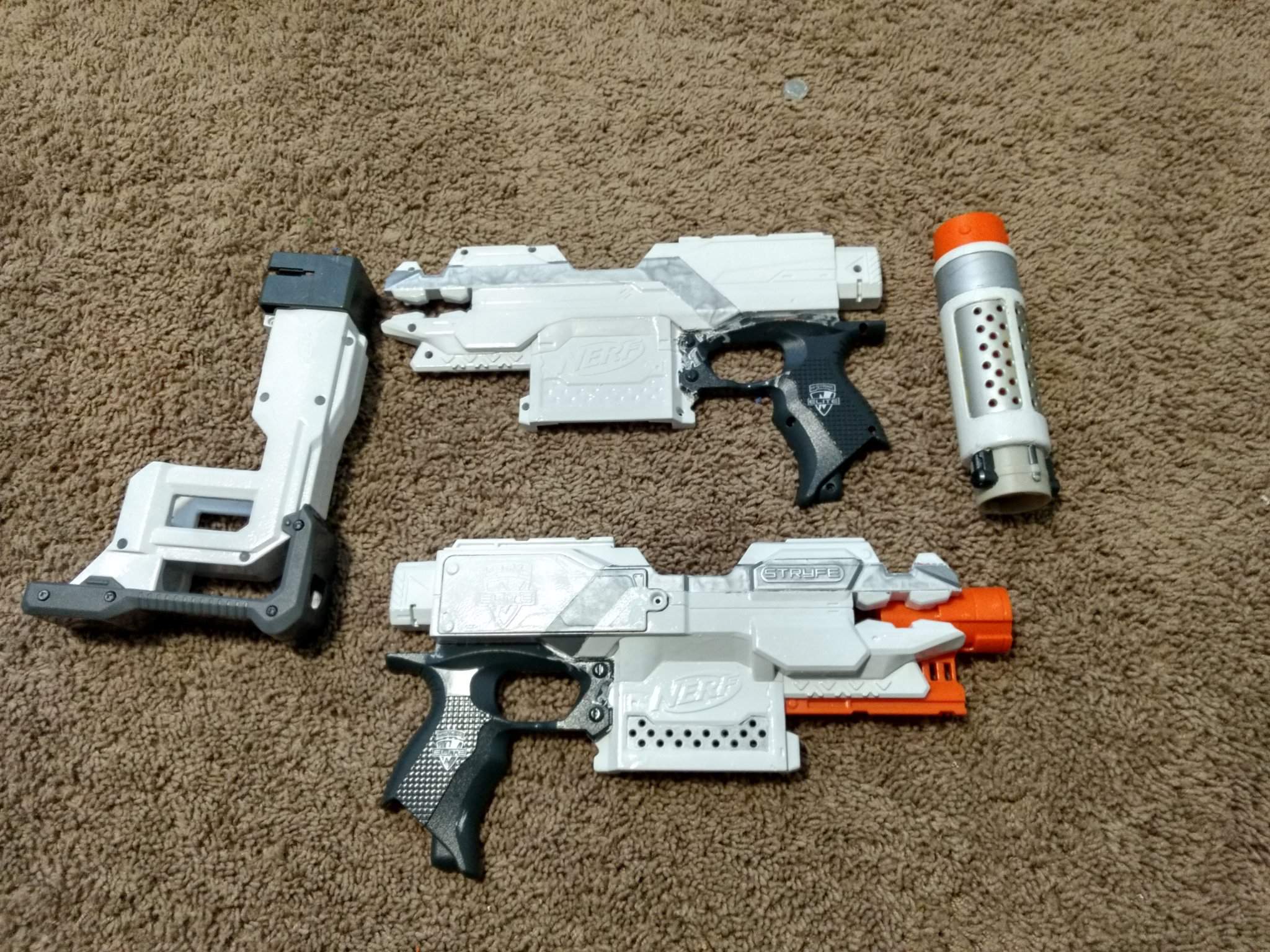 painted nerf stryfe