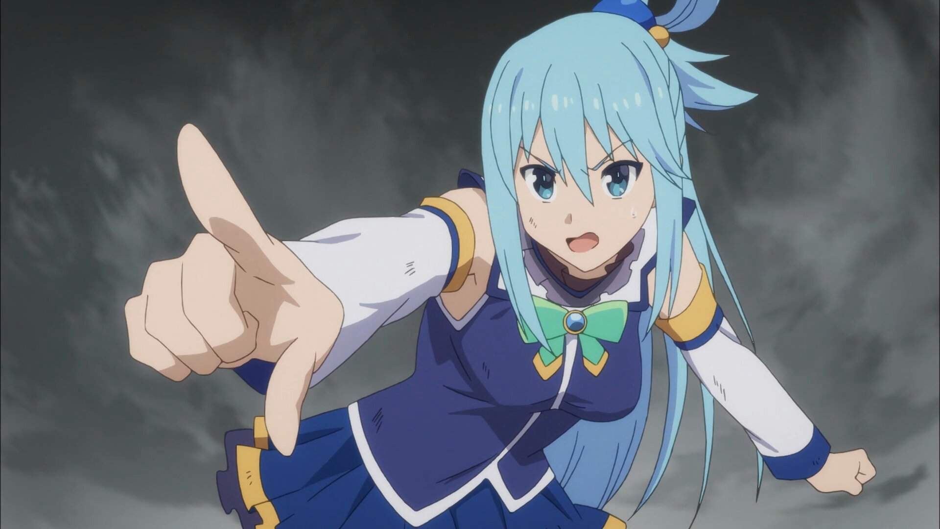 Konosuba Аква кадры