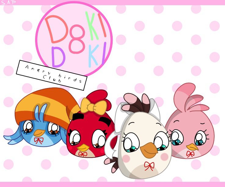 Doki Doki Angry Birds Club Angry Birds Fans Amino Amino