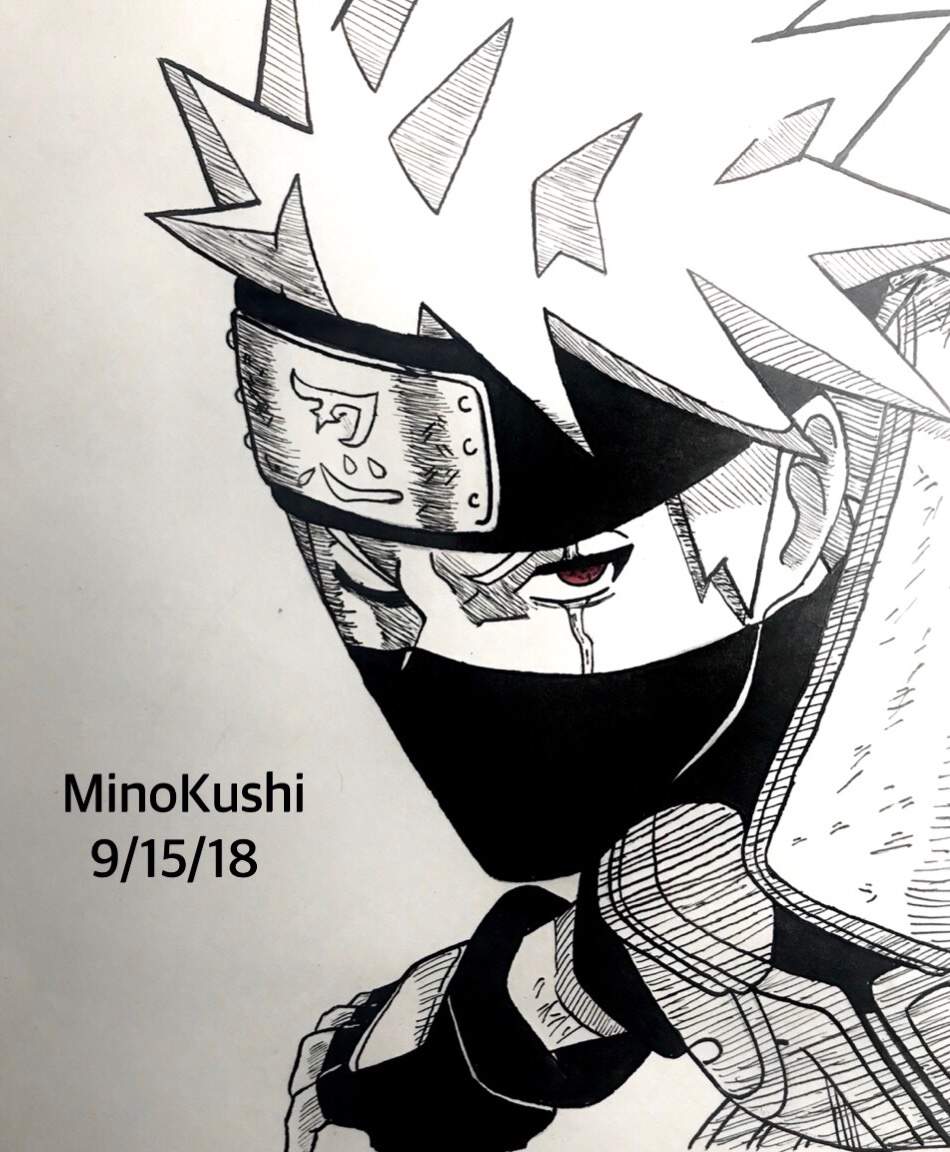 Kakashi (4th Great Ninja War) Drawing 