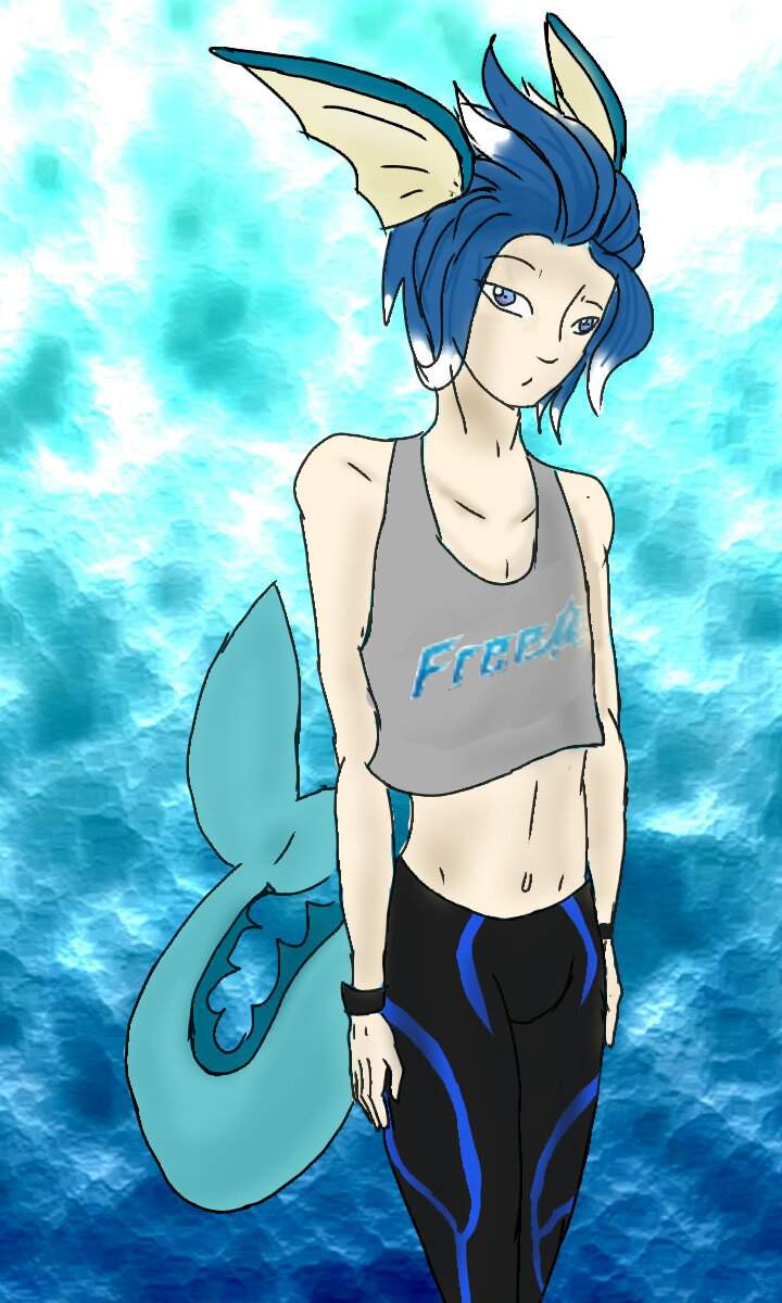 Human Vaporeon Pokémon Amino