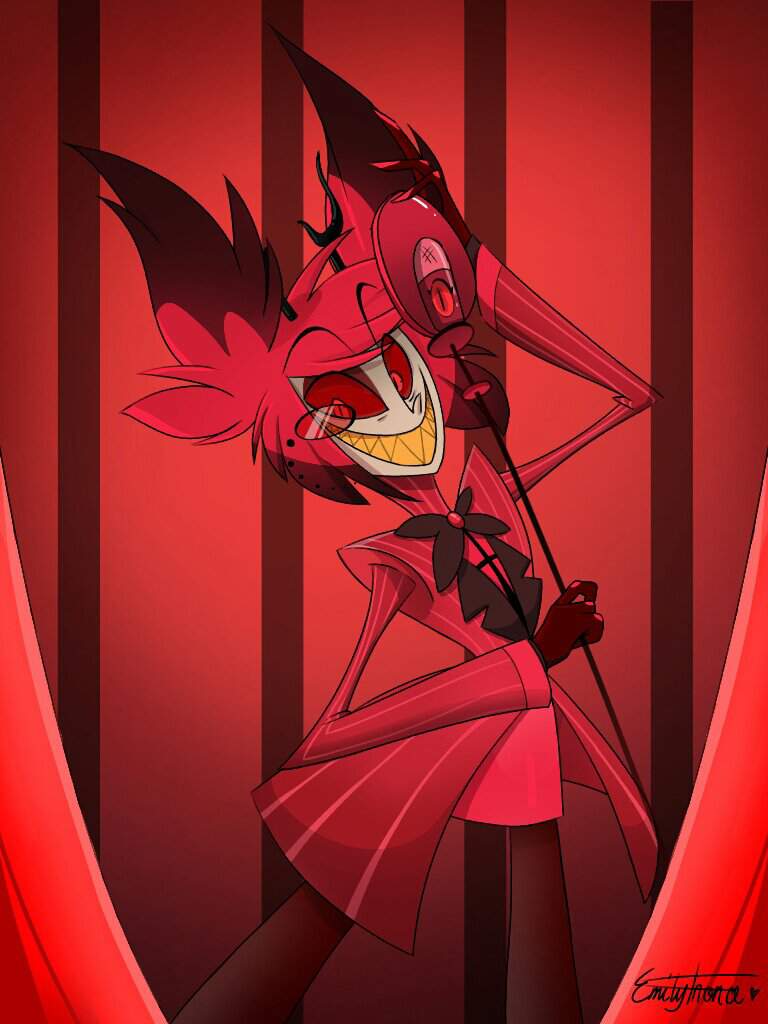 🎶🎙️ ~°·°·alastor°·°·~ 🎙️🎶 Hazbin Hotel Official Amino