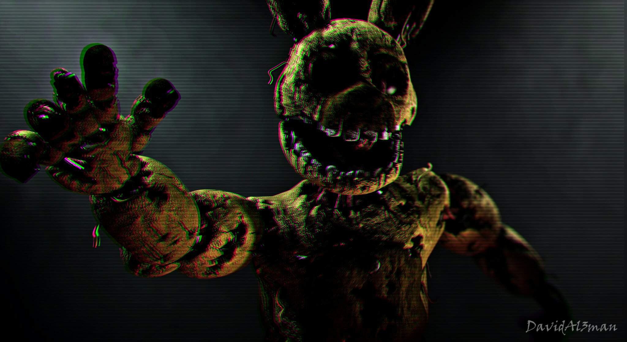 Stylized Springtrap Five Nights At Freddy S Amino