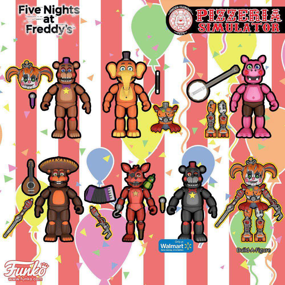 fnaf buildable figures