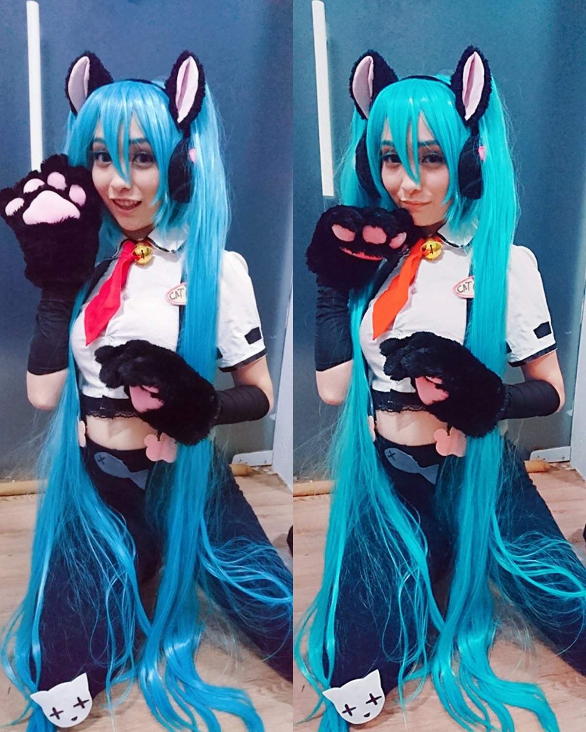 Miku Hatsune Nyanko Cosplay Legião Cosplay Amino 