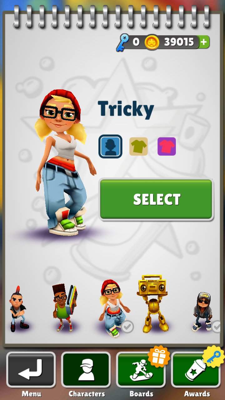 subway surfers tricky