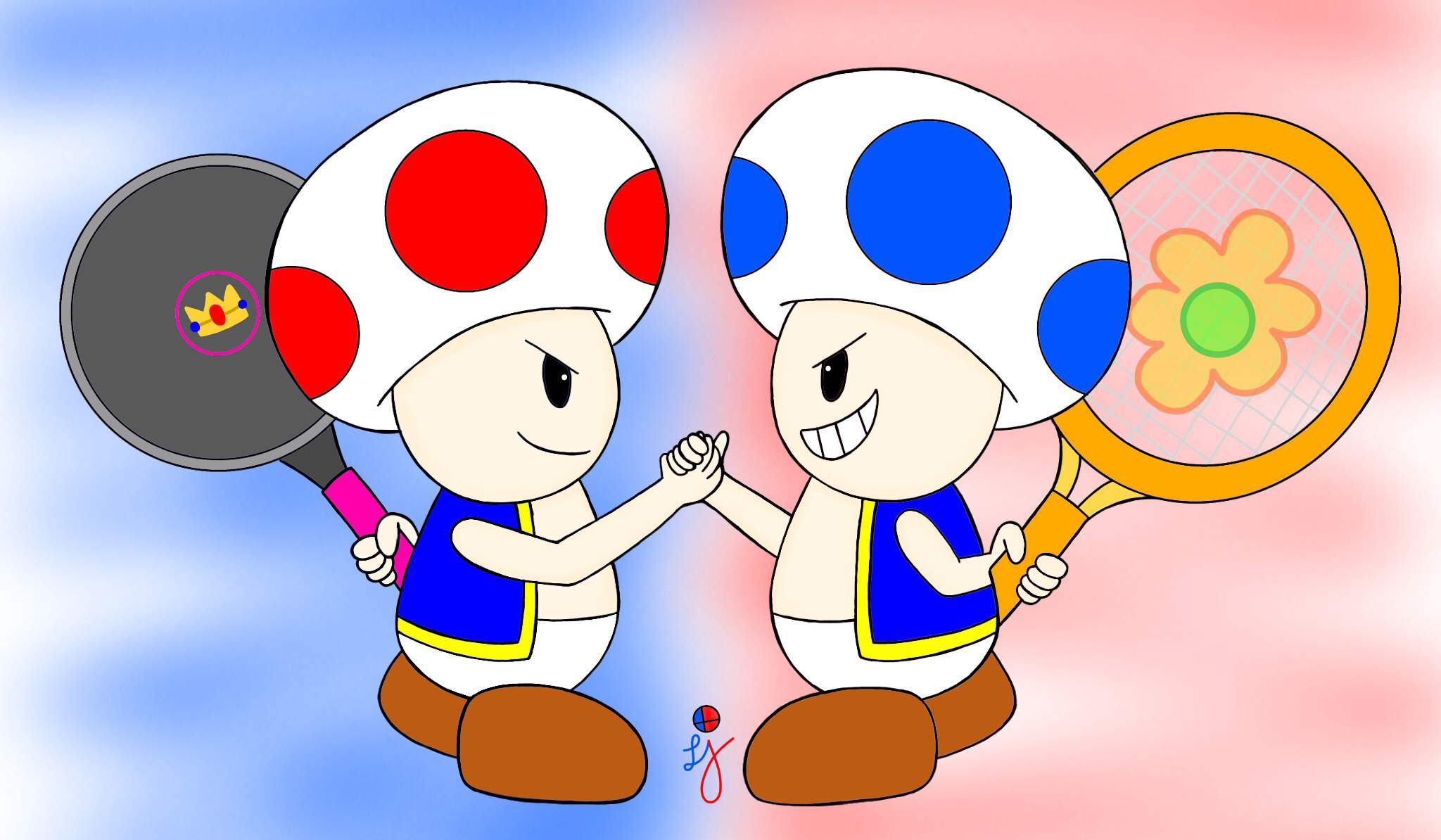 Toad Vs Toad Mario Amino