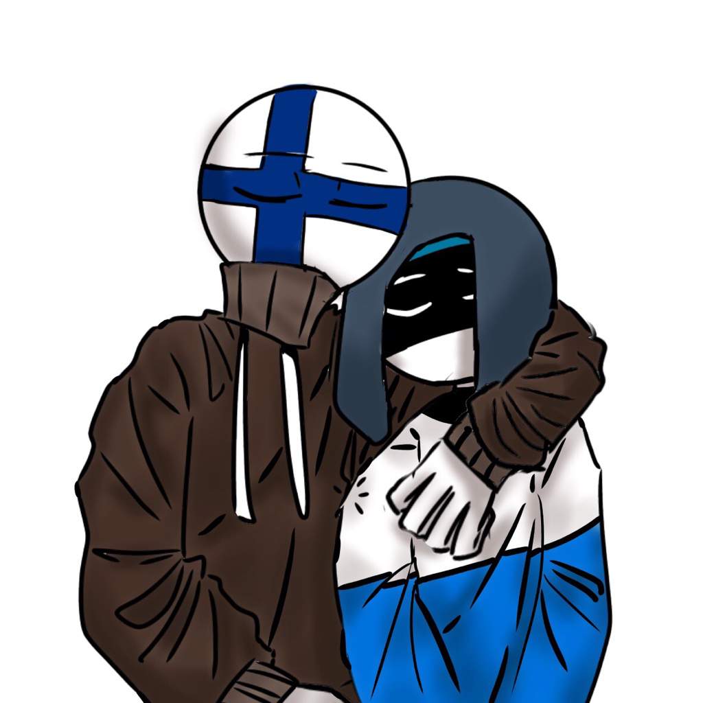 Finland Estonia Countryhumans Amino