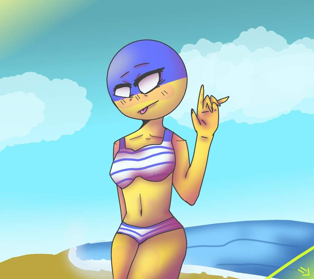 Countryhumans bikini