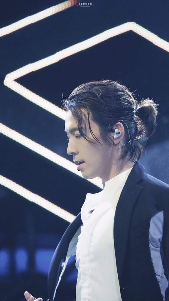 Bless Donghae S Ponytail Super Junior Amino