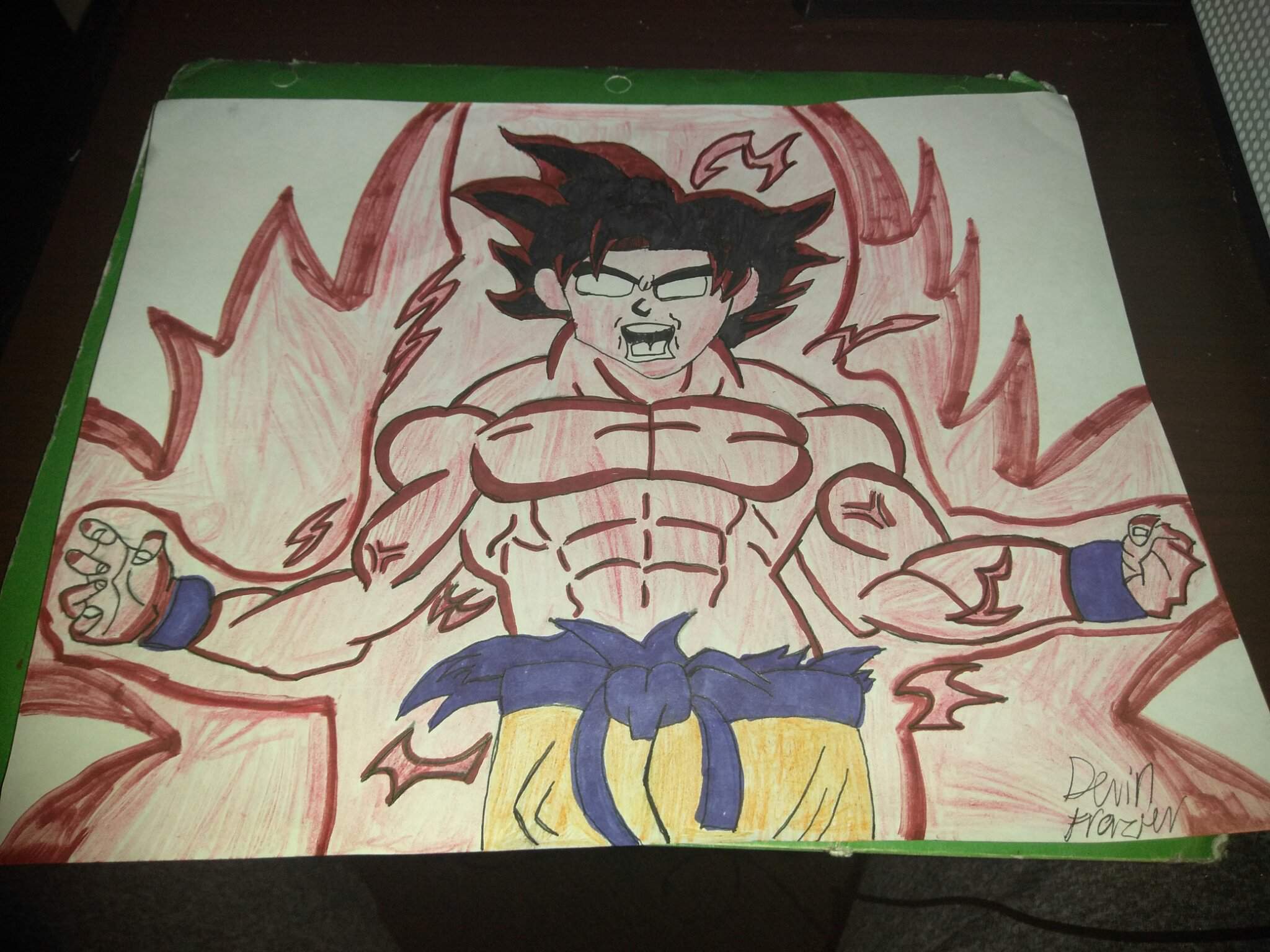 Kaioken X50 Goku Dragonballz Amino