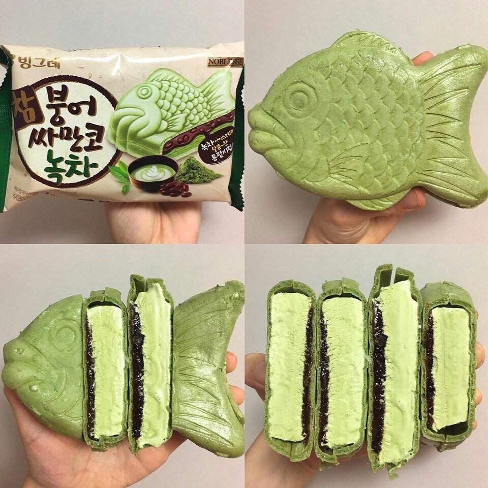 Японские вкусняшки в виде рыбки