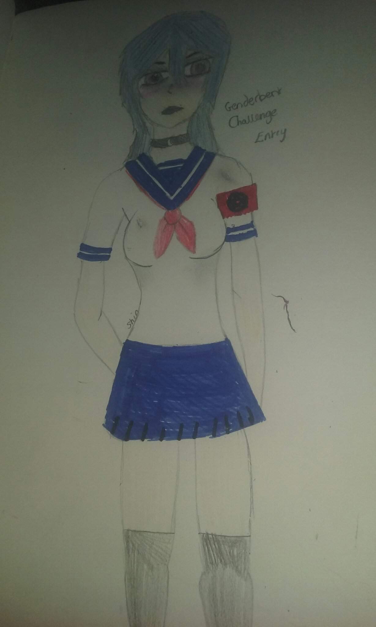 Genderbent Challenge Entry Yandere Simulator💜 Amino 2808