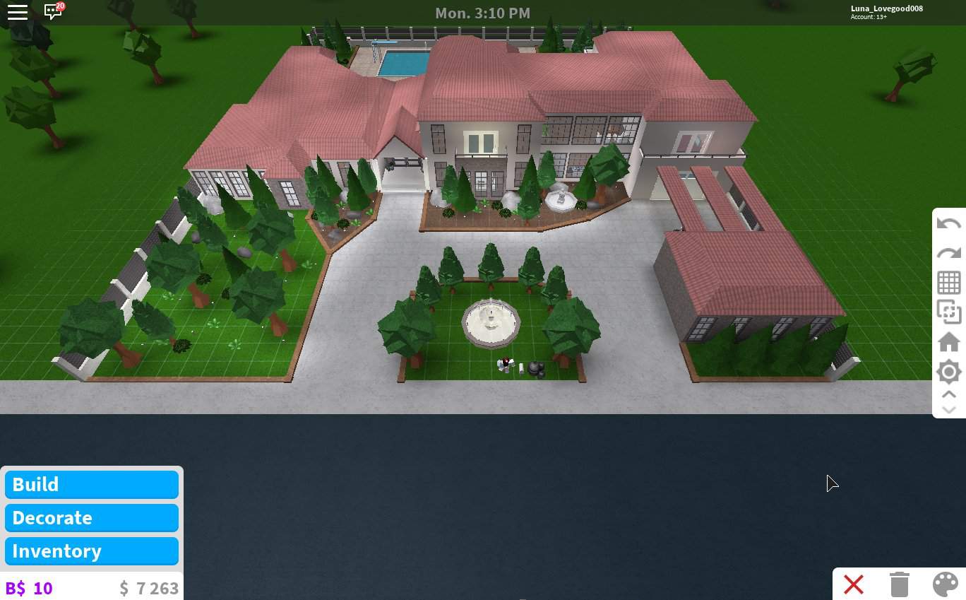 Roblox Welcome To Bloxburg Mansion