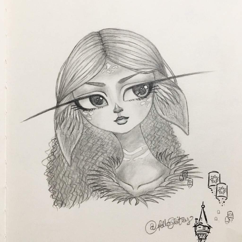 pencil work art