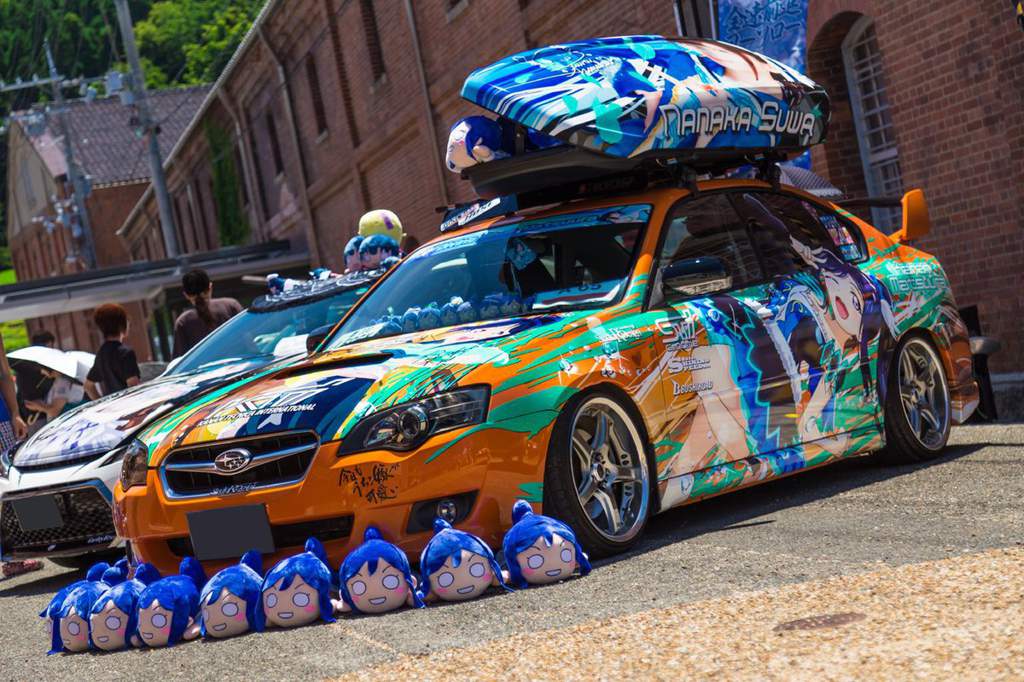 subaru legacy itasha