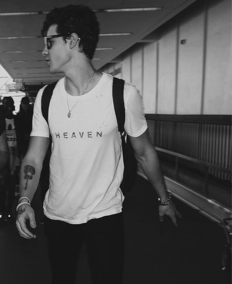 He Has Good T Shirt Becaus He S Angel Shawn Mendes Army Amino