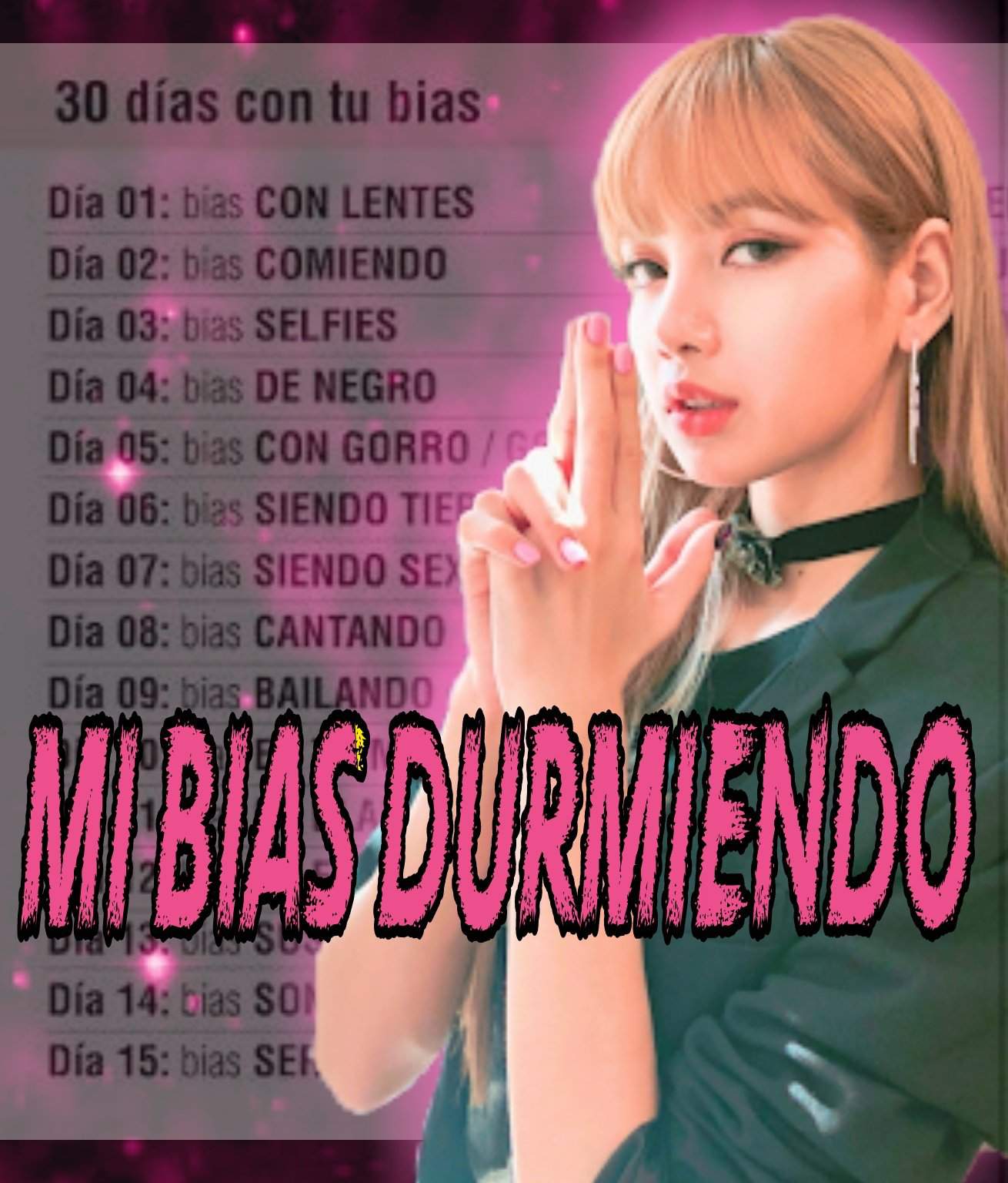 30 DÍAS CON MI BIAS: DÍA 19 MI BIAS DURMIENDO | •BLACKPINK• Amino