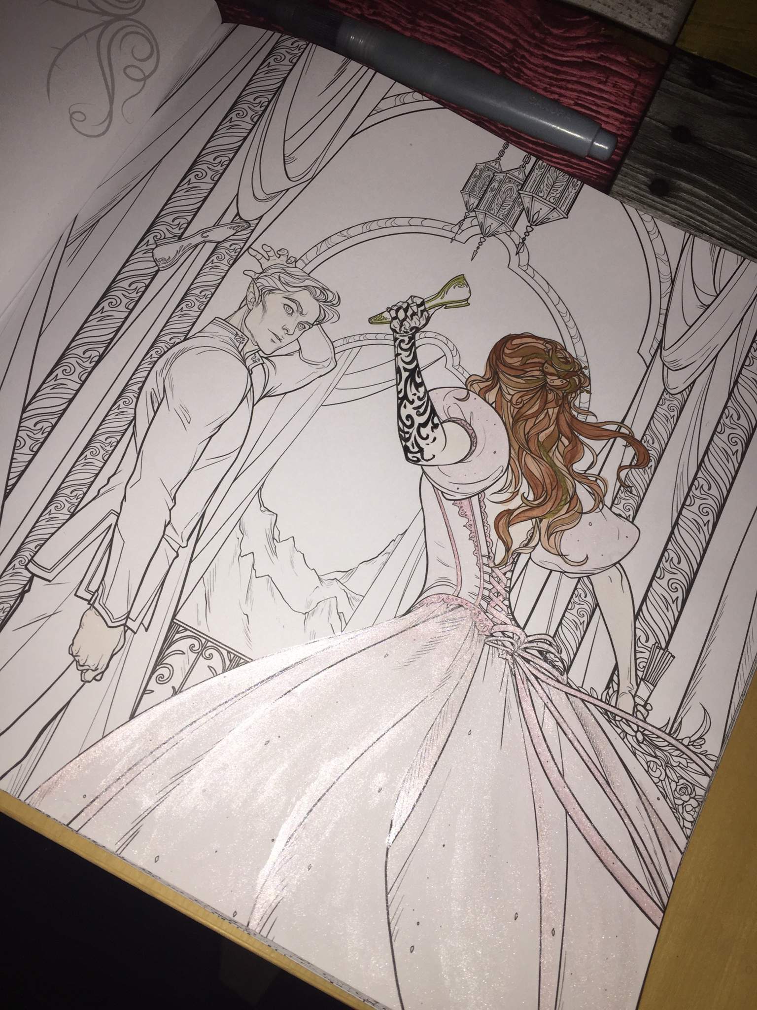 Acotar Colouring Book Page Ya Fanatics Amino