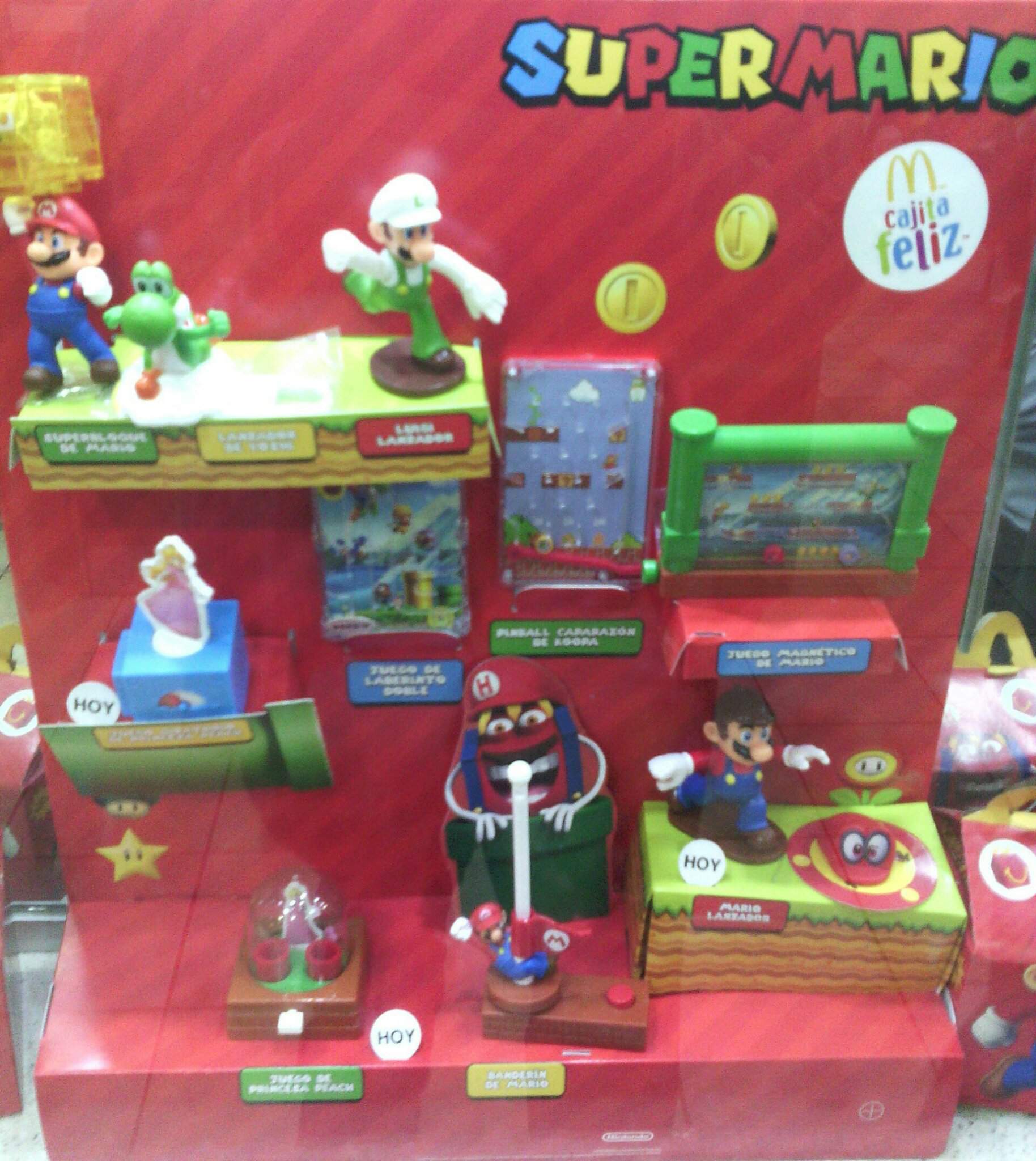 coleccion mario bros mcdonalds