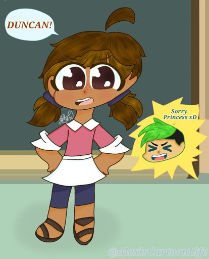 Courtney X Duncan Total Dramarama Fanart Total Drama